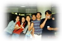 Pretty girls and handsome boys in the orientation
